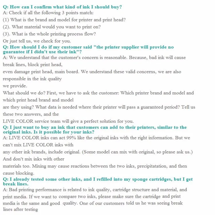 Wit Color Eco Solvent Ink for i3200/XP600/dx5 Eco Solvent Printer