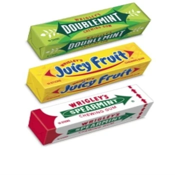 Wrigley's Juicy Fruit Hubba Bubba Doublemint Sugar Free - Buy Spearmint