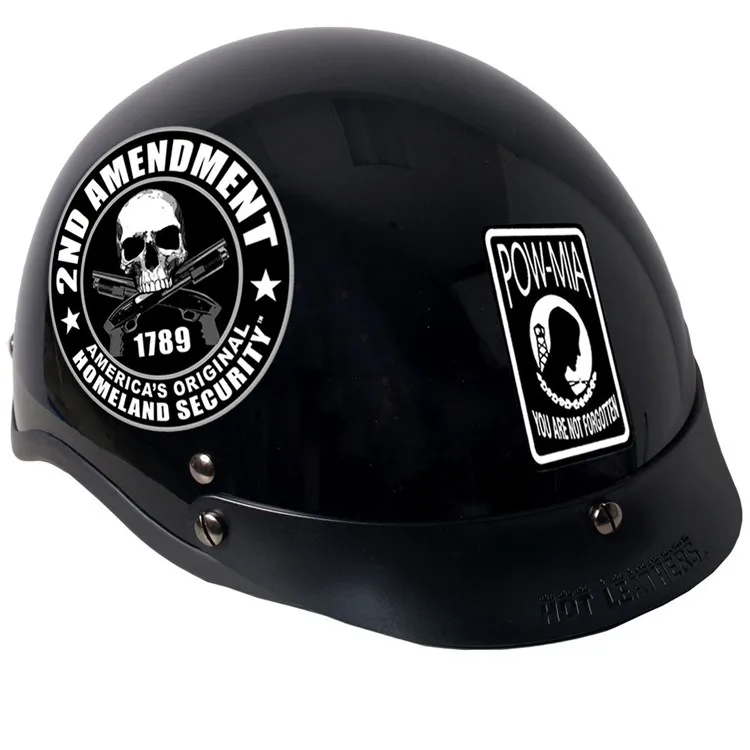 Customized Fashion Decoration Sticker Motorcycle Helmet Decal Design