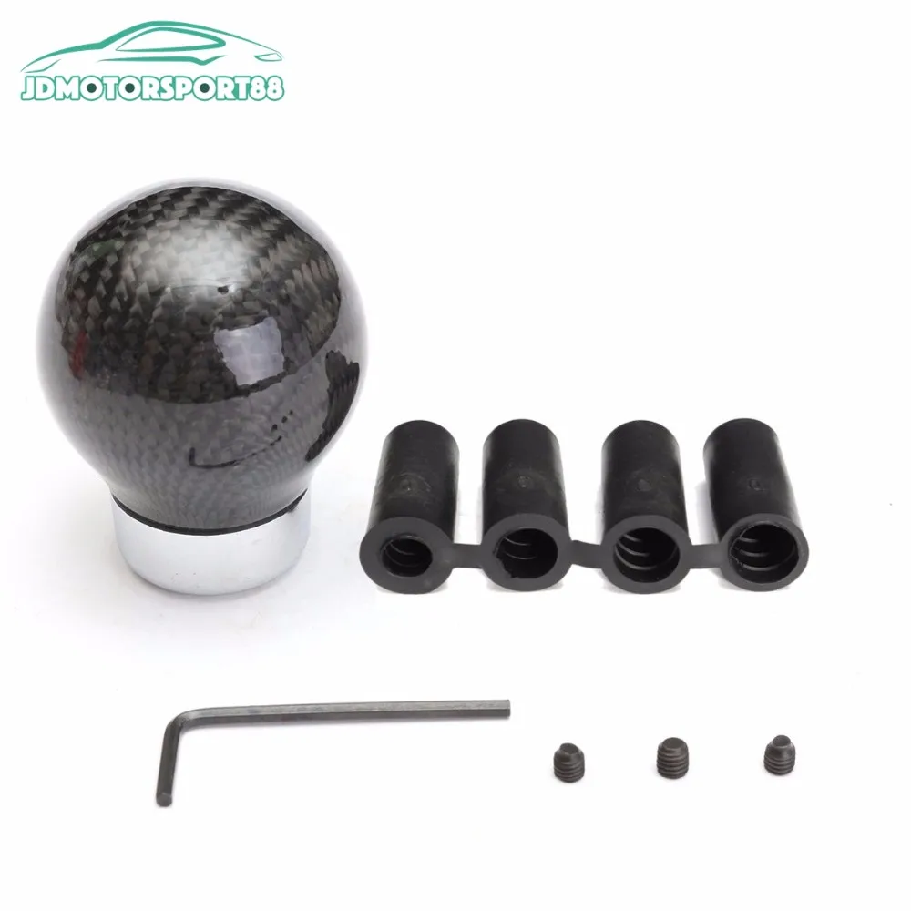 Jdmotorsport88 Carbon Fiber Weighted Gear Shift Knob Manual Ball - Buy ...