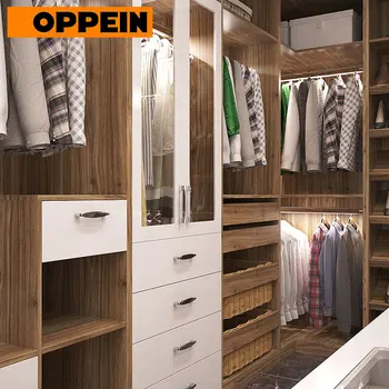 Villa Mewah Kayu Butir Desain Walk In Closet Lemari Untuk