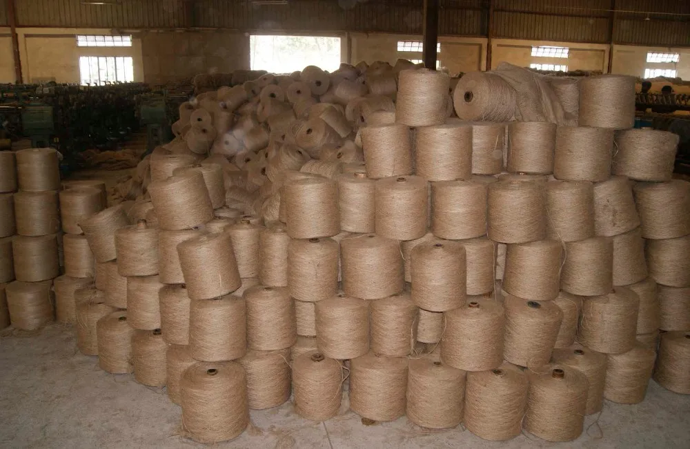 High Quality Export Oriented Colorful 100% Natural Jute Rope - Buy