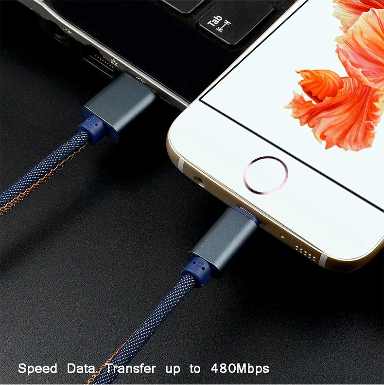 XY-link phone Braided Charging Micro Usb Cable High Quality Fast Charger Cable - ANKUX.COM