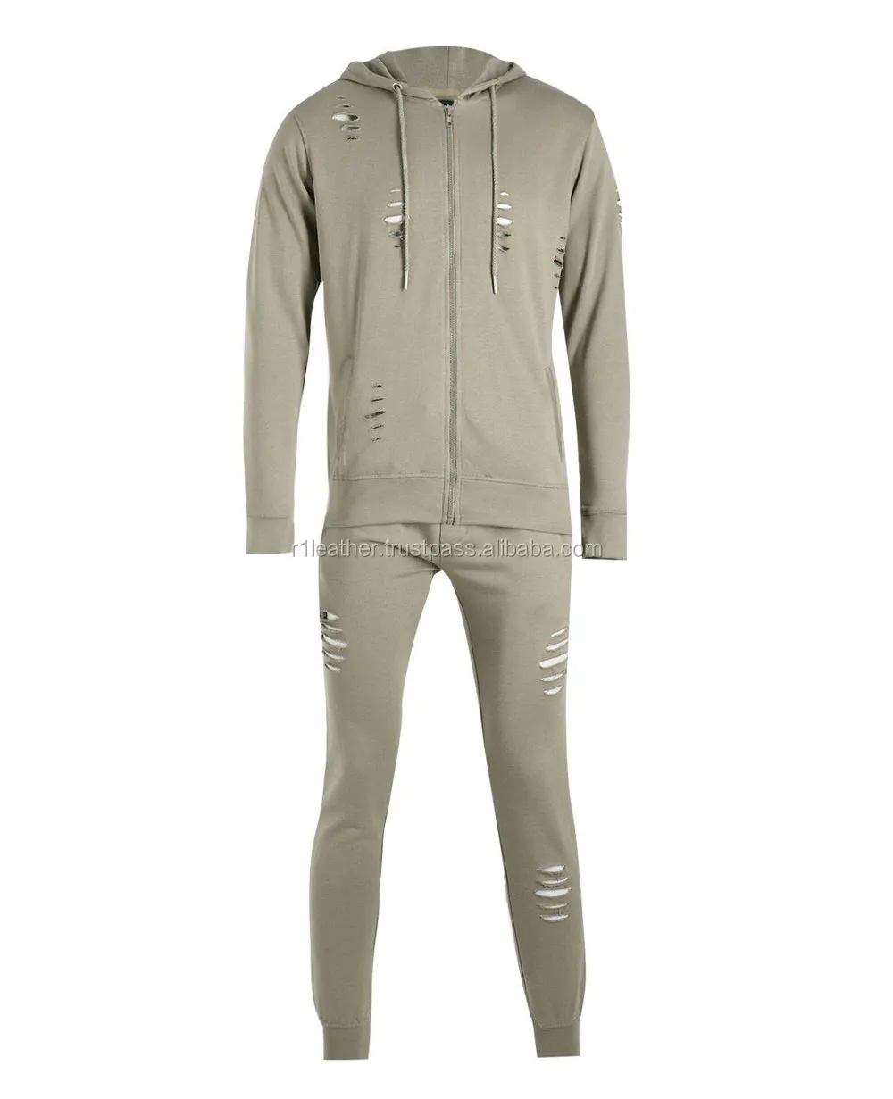 cotton fleece tracksuit