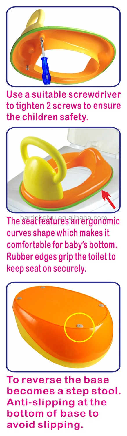 High quality Baby Plastic multi-functional 5 in 1 Training Potty Chair Potty Seat