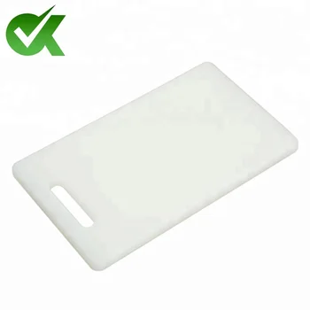 white plastic cutting board