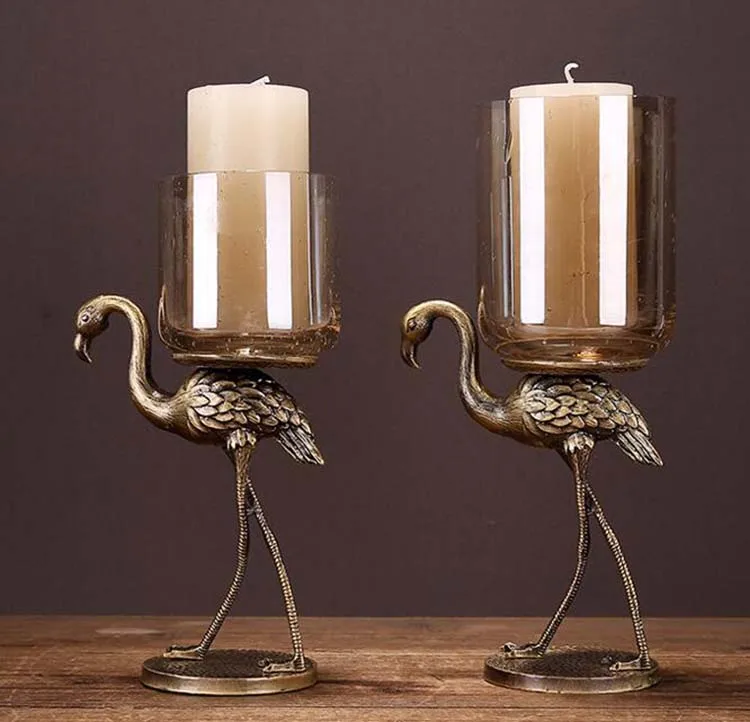 Factory Sale Unique Metal Candle Holders With Animal Style Buy Unique