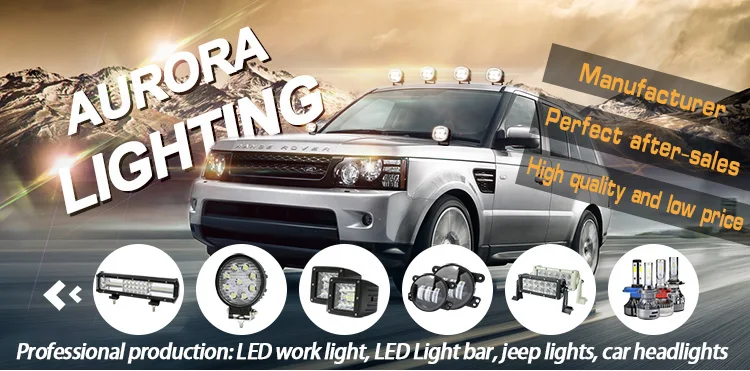 4 inch round high quality 27w led work light spot flood beam