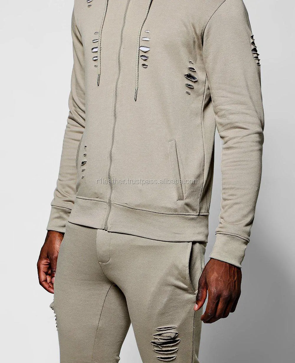 cotton fleece tracksuit