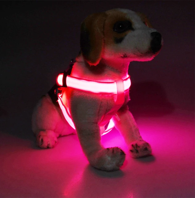 2018 Amazon Top Sell Rechargeable Led Dog Harness Buy Led Dog Harness