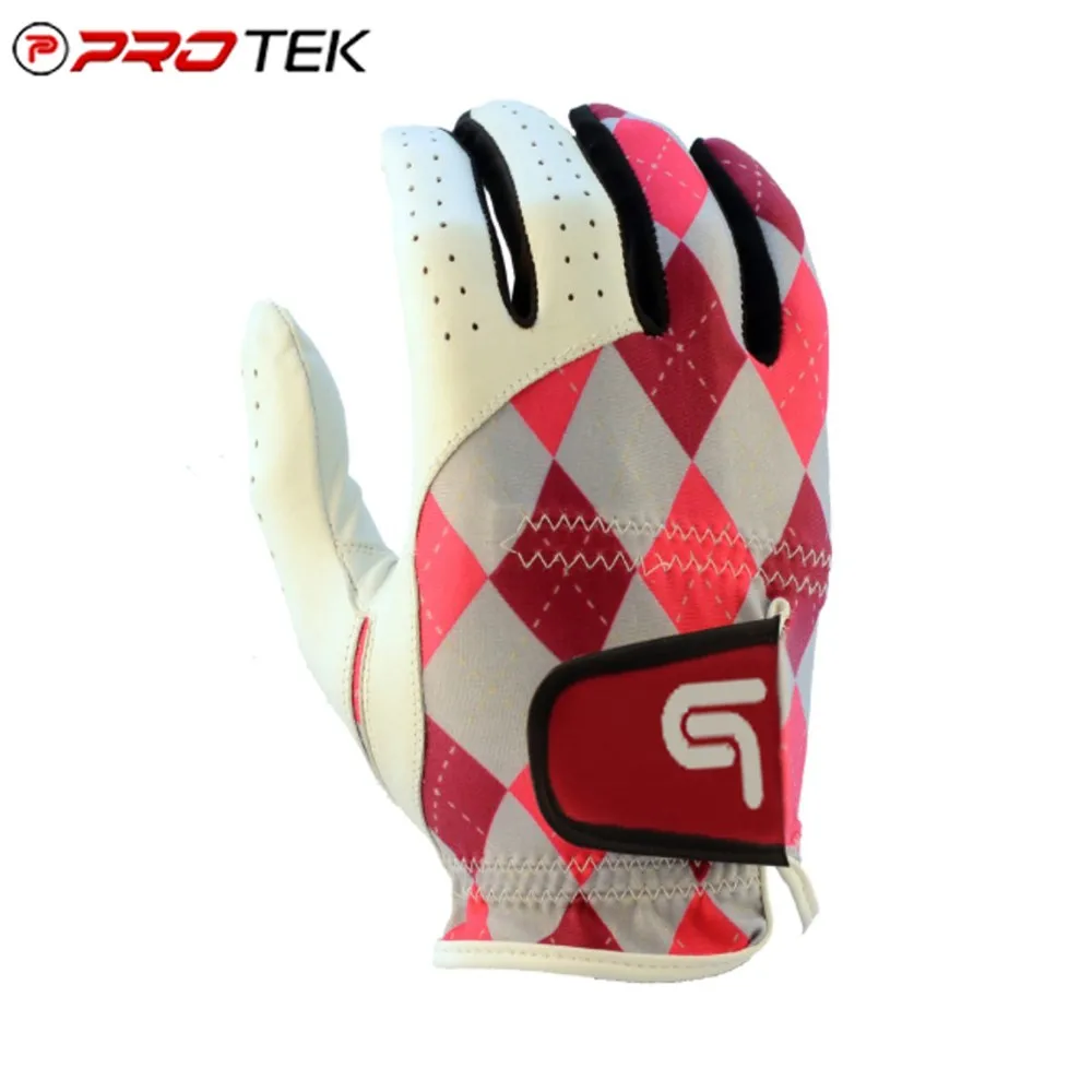 Custom Printed Men & Women Cabretta Leather Ultimate Grip Golf Gloves Buy Colored Golf Gloves