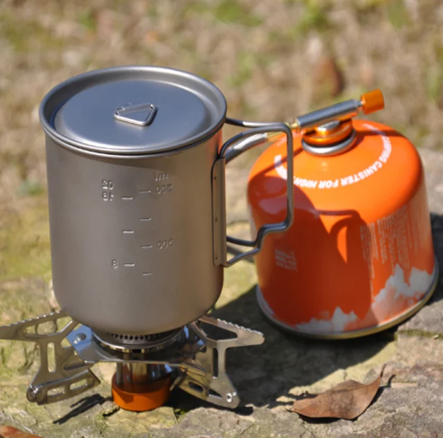 Outdoor Titanium Pot With Handle Titanium Mug 250 Titanium 750ml Pot ...