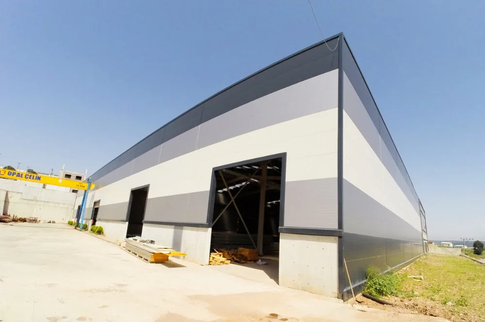 Steel Construction Factory Warehouse Workshop Shed Hangar Depo ...