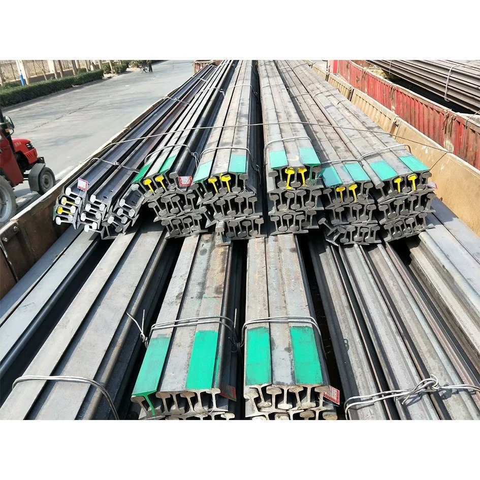 Q 235 / 55Q material YB Standard 18 KG / M Light Rail for sale