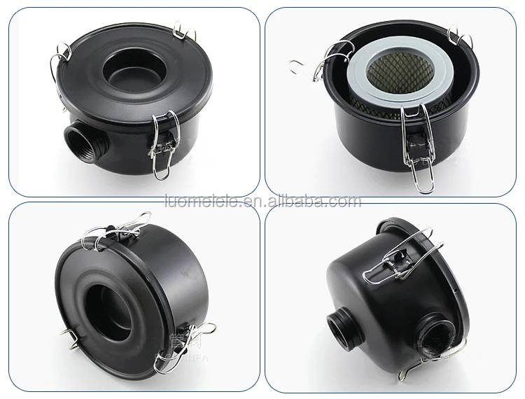vaccum air ring blower filter vacuum pump inlet air filter barrel bucket air filter for compressors