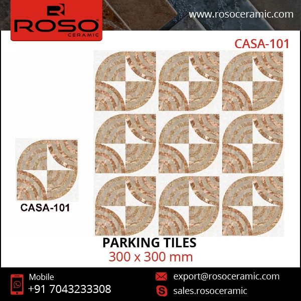 Wholesale Anti Slip Resistant Car Parking Floor Tiles