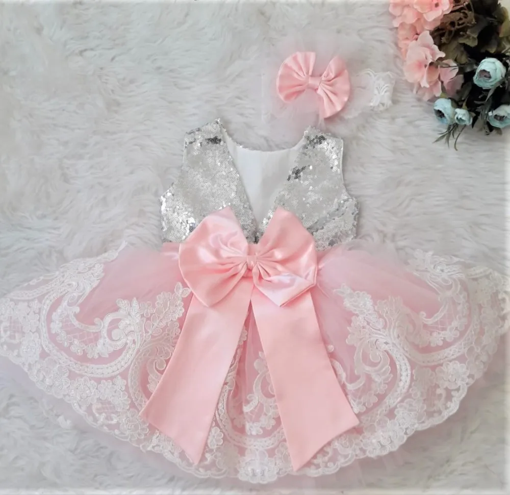Dresses Baby Girl Weddings Party Kids Clothes Wholesale Custom Newborn
