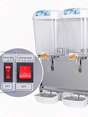 Commercial 18L3 Tank Frozen Juice Beverage Dispenser Fruit Ice Tea Cold  Drink, 1 - Ralphs