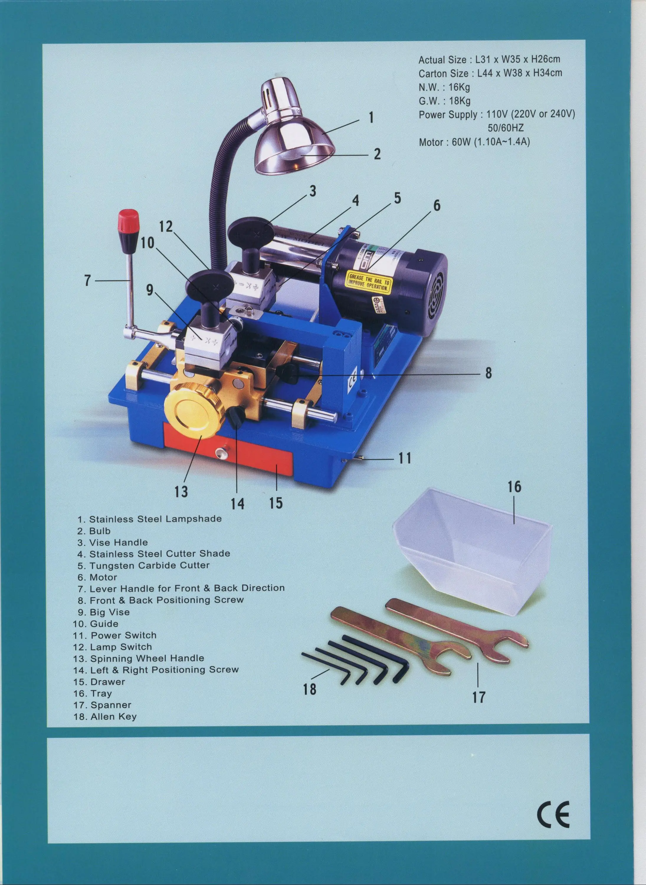 707w Key Duplicating Machine,Key Copier,Key Copy Machine Buy Key Cutting Machine,Key