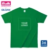 Custom T Shirt Printing Gildan Women Cotton T-shirt