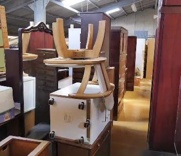 second hand wooden high chair