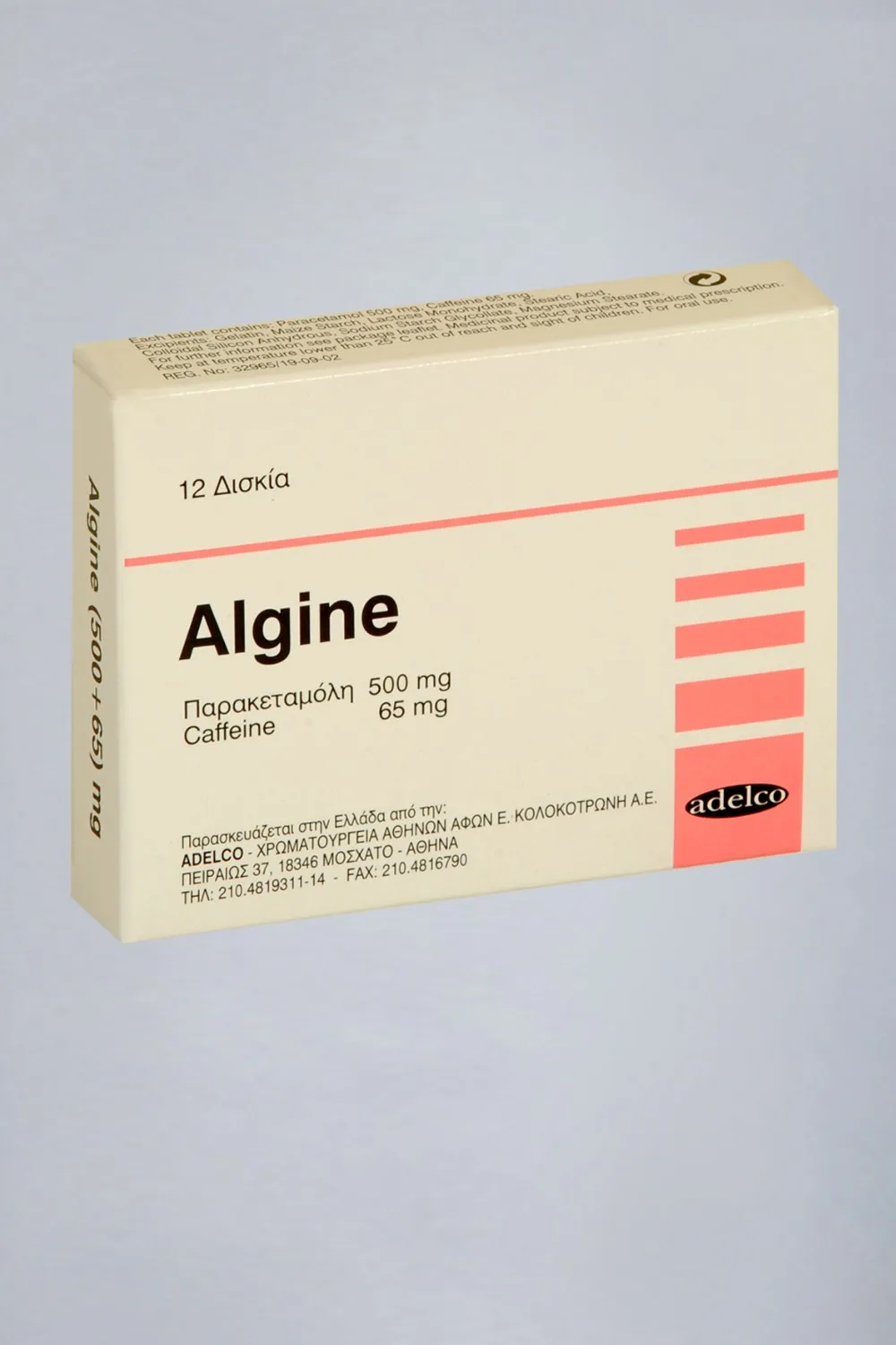... on Product Etc. Paracetamol X (500+65) For Health,Medical Caffeine Medical  Adelco Algine Headache,Migraine - Tabs Buy  \u0026 Equipment,Health 12 Mg