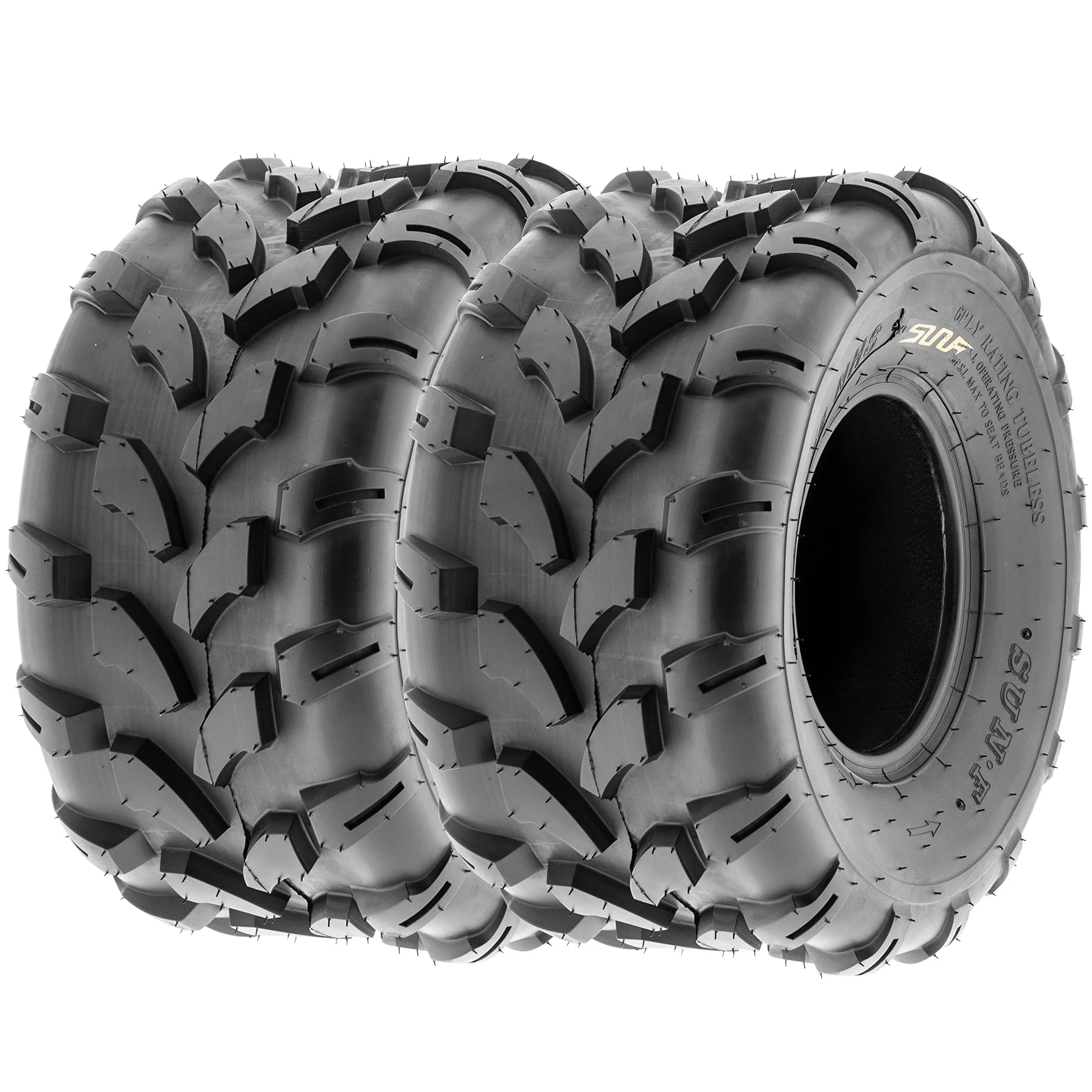 2) TWO- NEW 20X8.00-10 MAG 22 R1 LUG LAWN & TRACTOR TIRES - Lawn