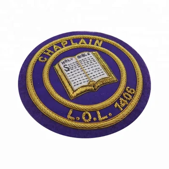 Embroidered brand logo custom embroidery patches sew on  iron for