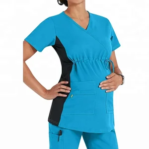 Wholesale Women Hospital Uniform Scrub Top Wholesale Women Hospital Uniform Scrub Top