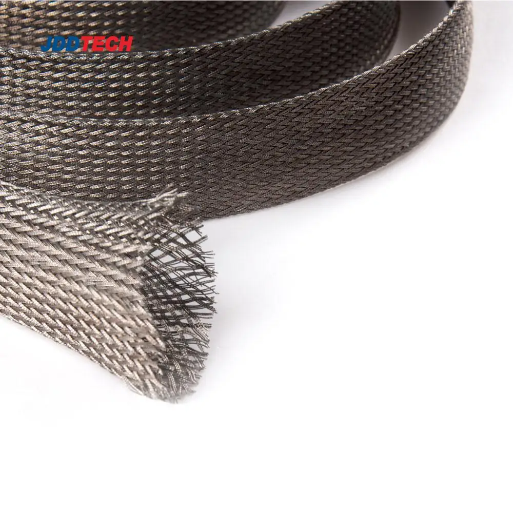 Emi Flexible Braided Copper Foil Shielding Sleeving/emi Shielding