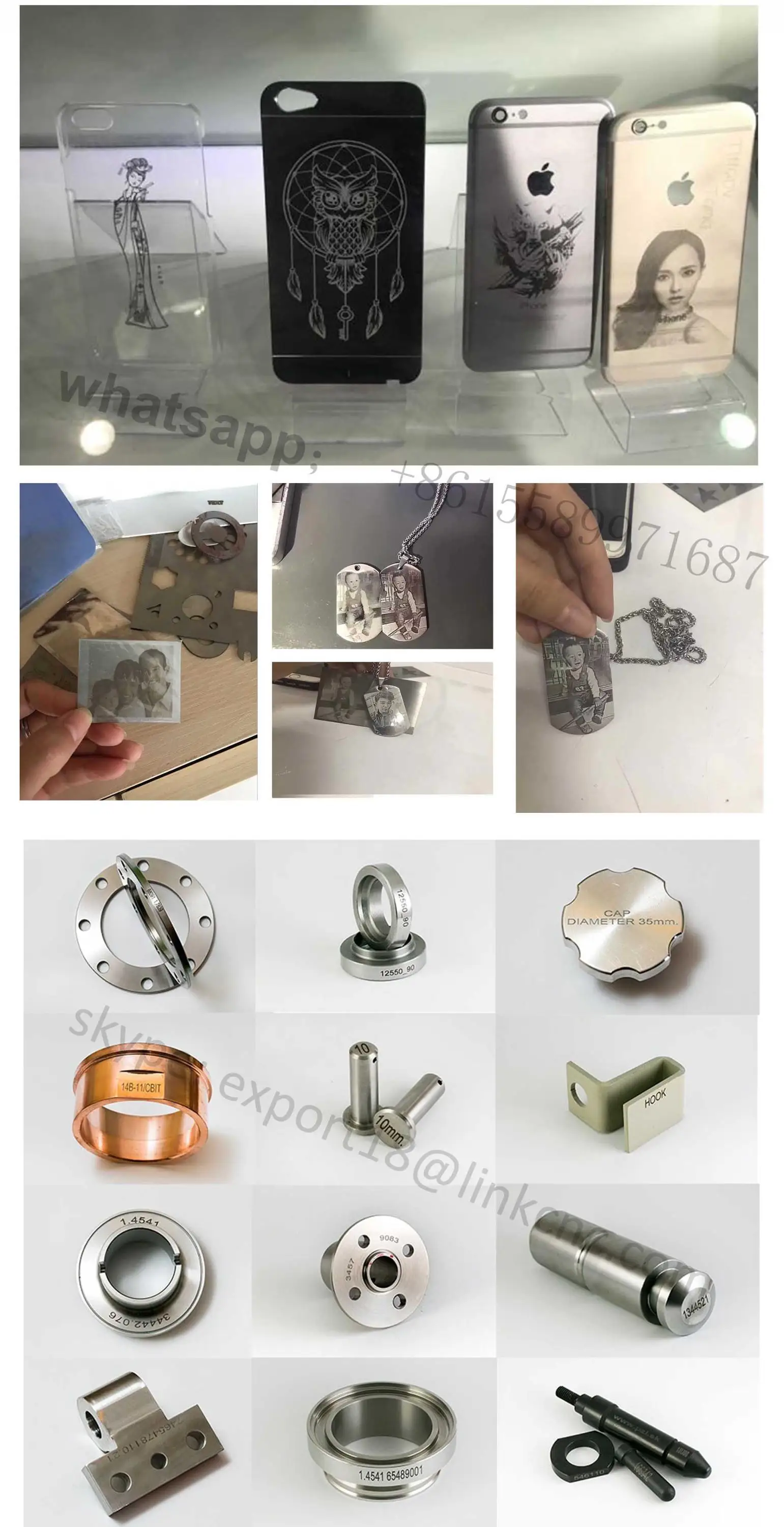 20w Raycus Fully Enclosed Desktop Fiber Laser Marking Machine with CE High Security