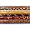 Wooden Knob Walking Stick with a beautiful rose decorative collar sitting between the top of the shaft and the smooth knobbed ha