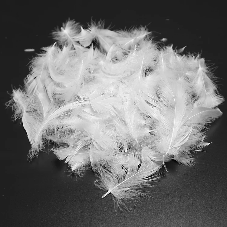 Wholesale Feather Crafts Goose Feather White Raw 95 Washed Goose Duck