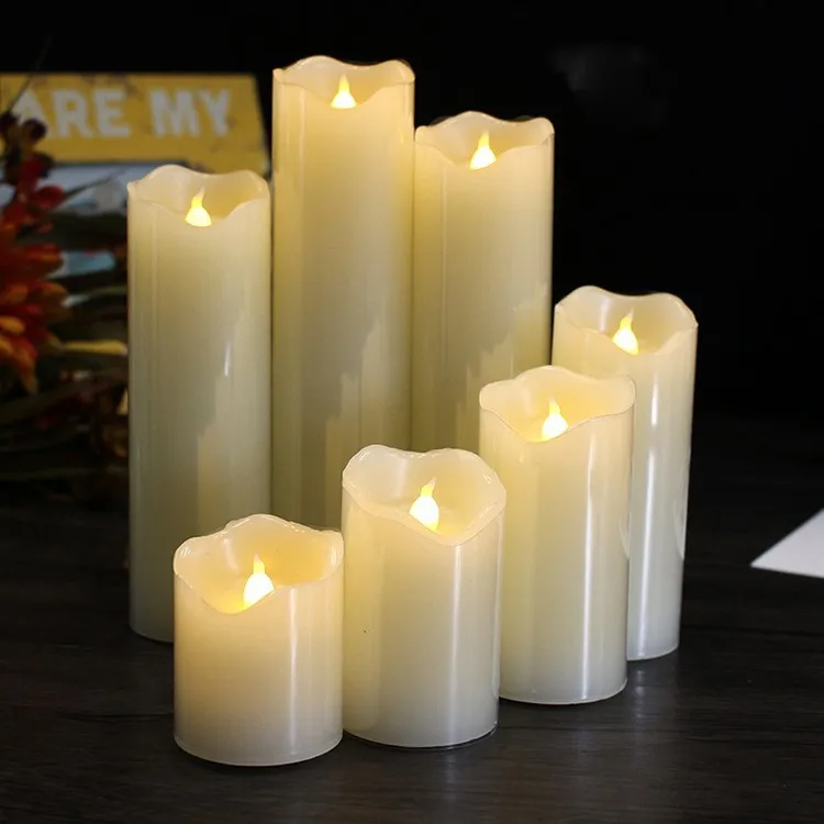 Real Wax Customized Outdoor Flickering Led Candles - Buy Customized Outdoor Led Candles 