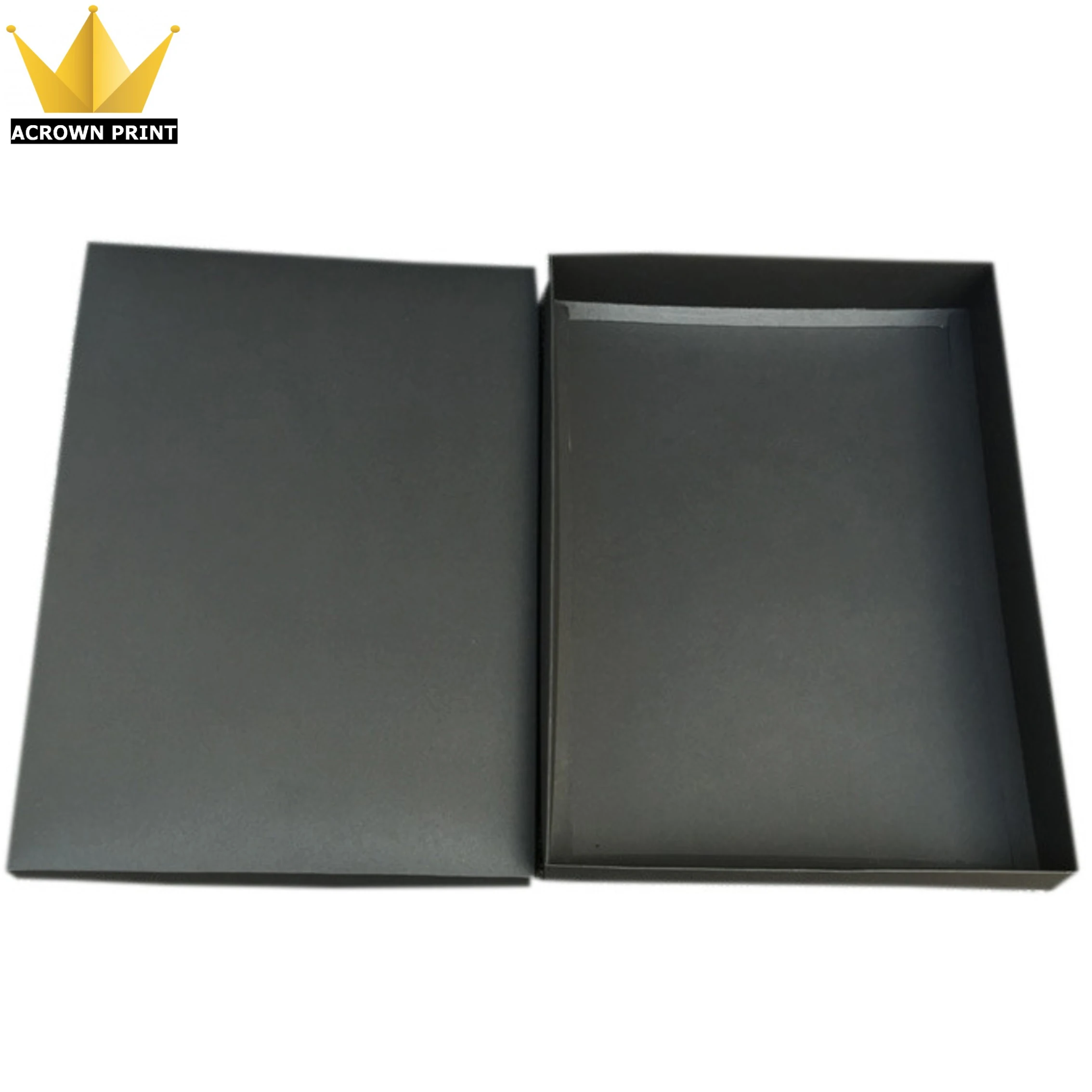 Custom Natural Kraft Folding Cardboard Gift Boxes With Separate Lift