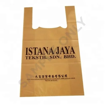 clear bags with logo