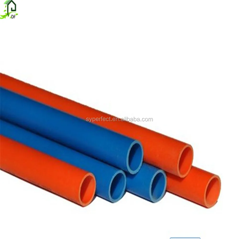 Plastic Manufacture Electric Orange Pvc Conduit Pipe Buy Pvc Flexible