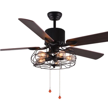 High Frequency Orient Celing Fan 110v 240v Modern Black Ceiling