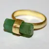 Emerald Sterling Silver Ring
