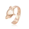 13994 Wholesale Ladies Simple Designs Light Weight Gold Finger Ring