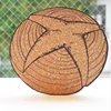 Glossy customized cork coaster with printed logo