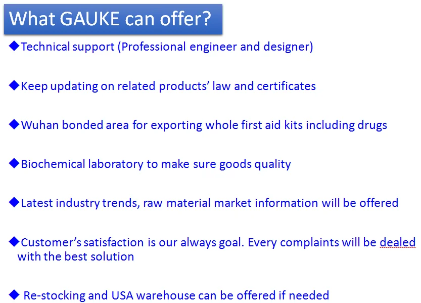 What Gauke can offer