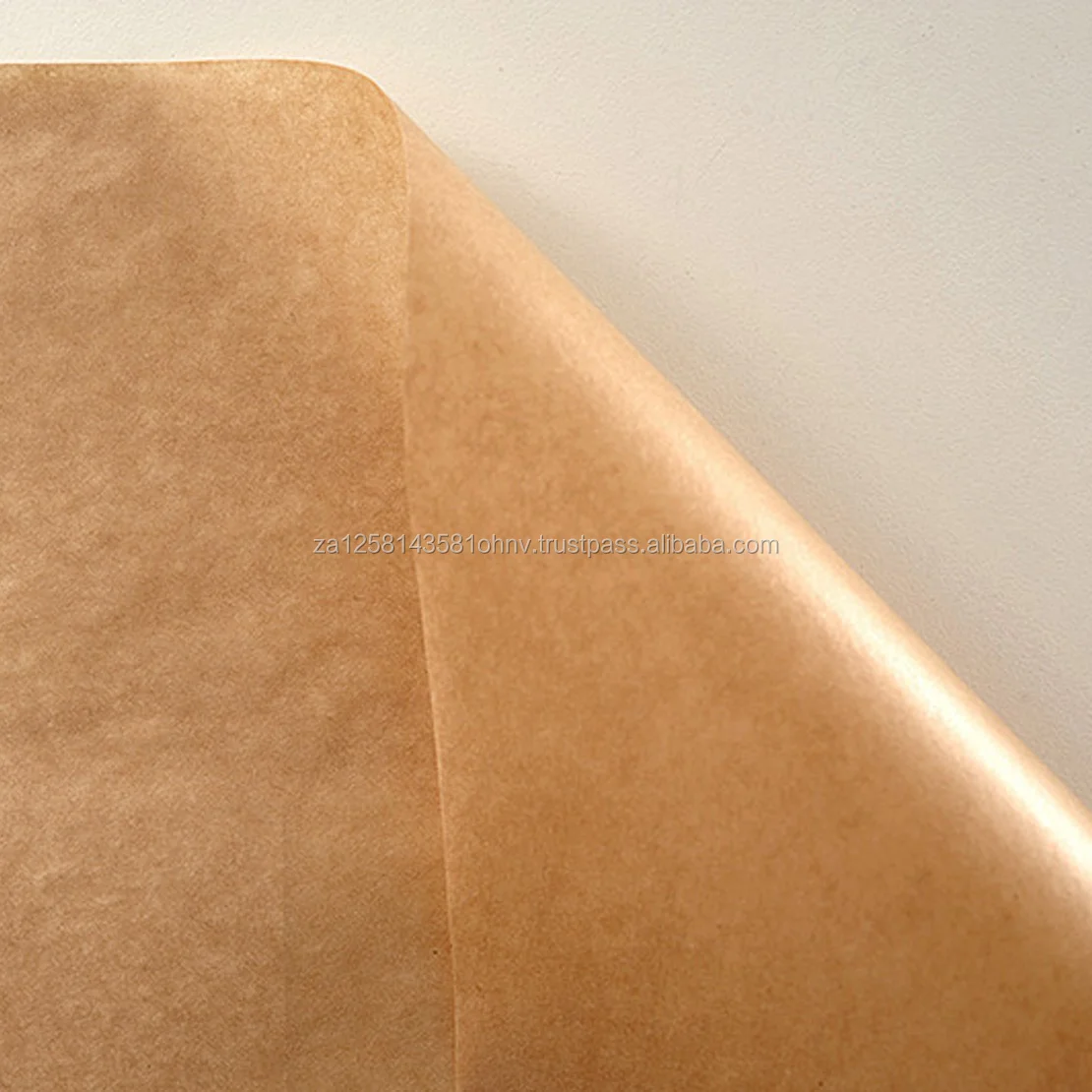 brown ribbed wrapping paper