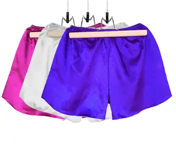 satin silk shorts