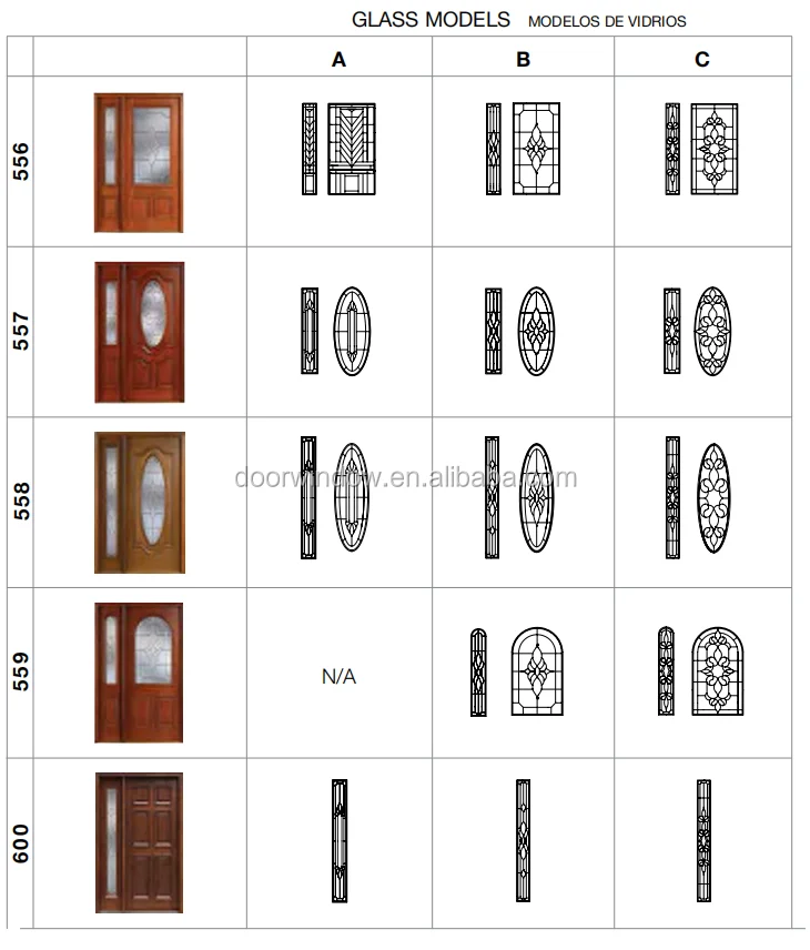 Customer front entry door solid wood panels door with sidelite glass panels for ideas