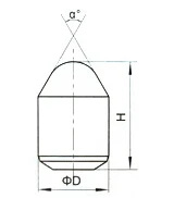 tungsten carbide bullete