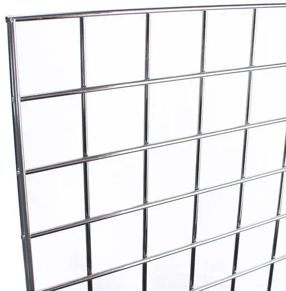 Customized Chrome/powder Coating Metal Gridwall Grid Wall Panel Buy