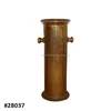 Lining Rounded Vintage Brass Umbrella Stand