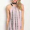 OEM Custom Manufacture Fashion Tie Dye Women Style Plus Size Beachwear Sundress Mini Dress