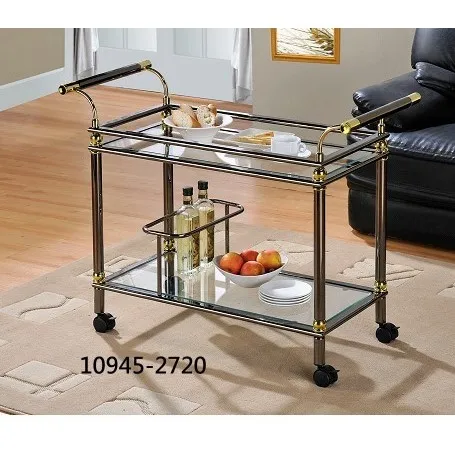 Luxury Steel Tea Trolley 10945-2720 - Buy Hotel Tea Trolley,tea Serving 